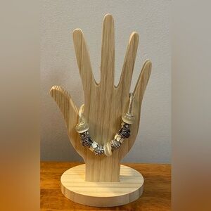 NEW European Crown charm bracelet